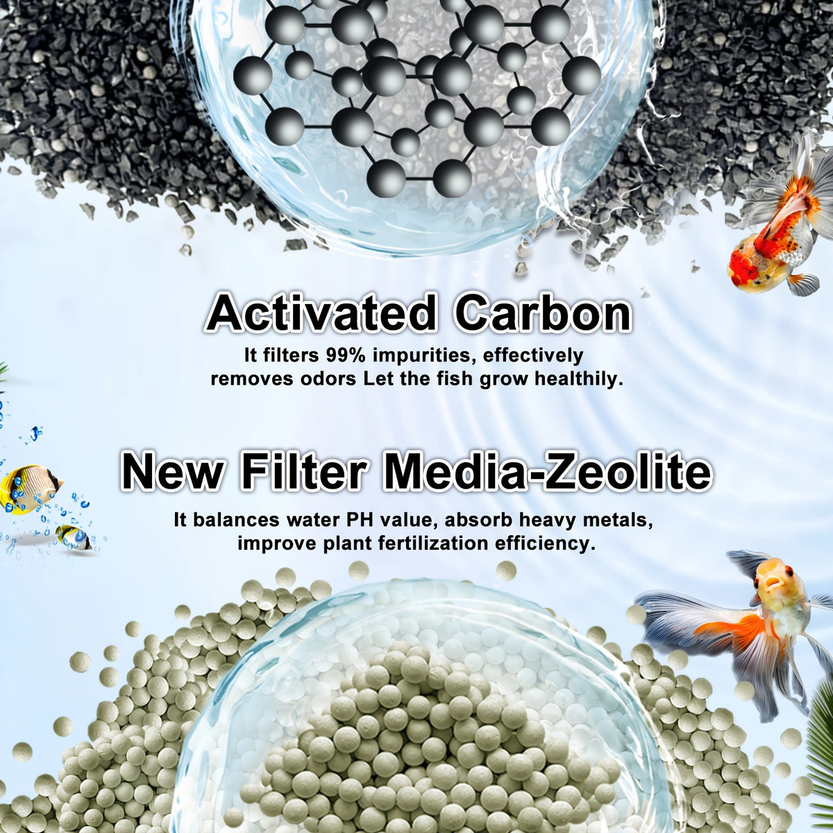 Large Aquarium Filter Cartridges for Aqueon QuietFlow, Replacement Filters with Pads for Compatible Fish Tank Filters, 4/8/16 Pack Options