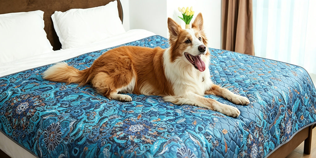 Washable Dog Pee Pads with 4-Layer Absorption, Reusable Non-Slip Puppy Potty Training Mats in 31 x 36, 41 x 41 and 72 x 72 Inch Sizes