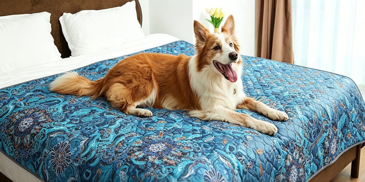 Washable Dog Pee Pads with 4-Layer Absorption, Reusable Non-Slip Puppy Potty Training Mats in 31 x 36, 41 x 41 and 72 x 72 Inch Sizes