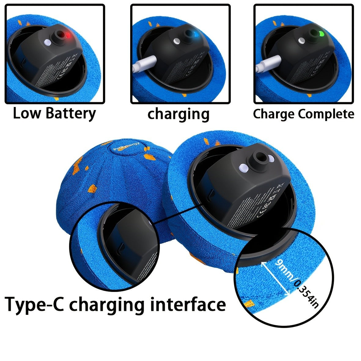 Interactive Dog Ball with Automatic Bouncing and Rotation, E-TPU Moving Chase Toy with Sleep Mode for Medium and Large Dogs