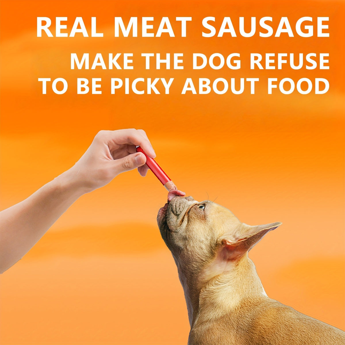 Chicken Flavor Dog Sausage Treats, Soft Snack Sticks in 16 or 32 Piece Options for Small Breed Dogs, Supervised Training Rewards and Treat Time