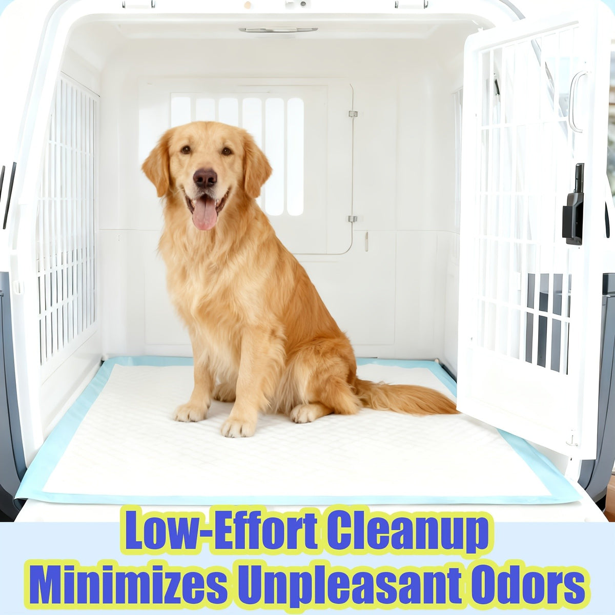 Dog Training Pads 36 x 55 Inch, 40 Count Super Absorbent Puppy Pee Pads with Oversized Coverage for Indoor Potty Training and Daily Cleanup