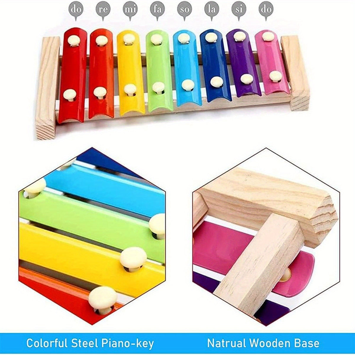 Chicken Enrichment Toys with Xylophone, Mirror, Ladder Bridge and Swing, 5 or 9 Piece Hanging Coop Accessory Sets for Backyard Hens and Poultry Play