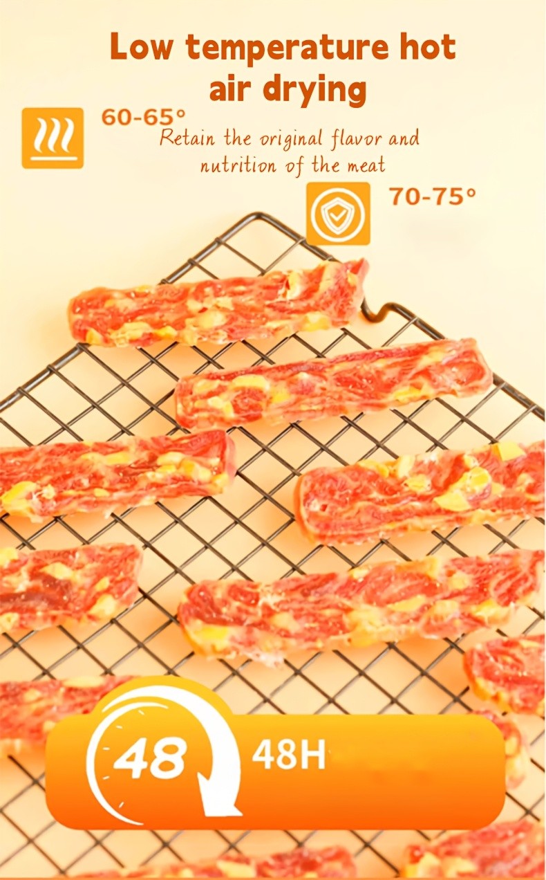 Duck and Egg Yolk Dog Treats 100g, Air-Dried Mixed Jerky Slices with Firm Chewy Texture for Supervised Rewards and Everyday Snack Time