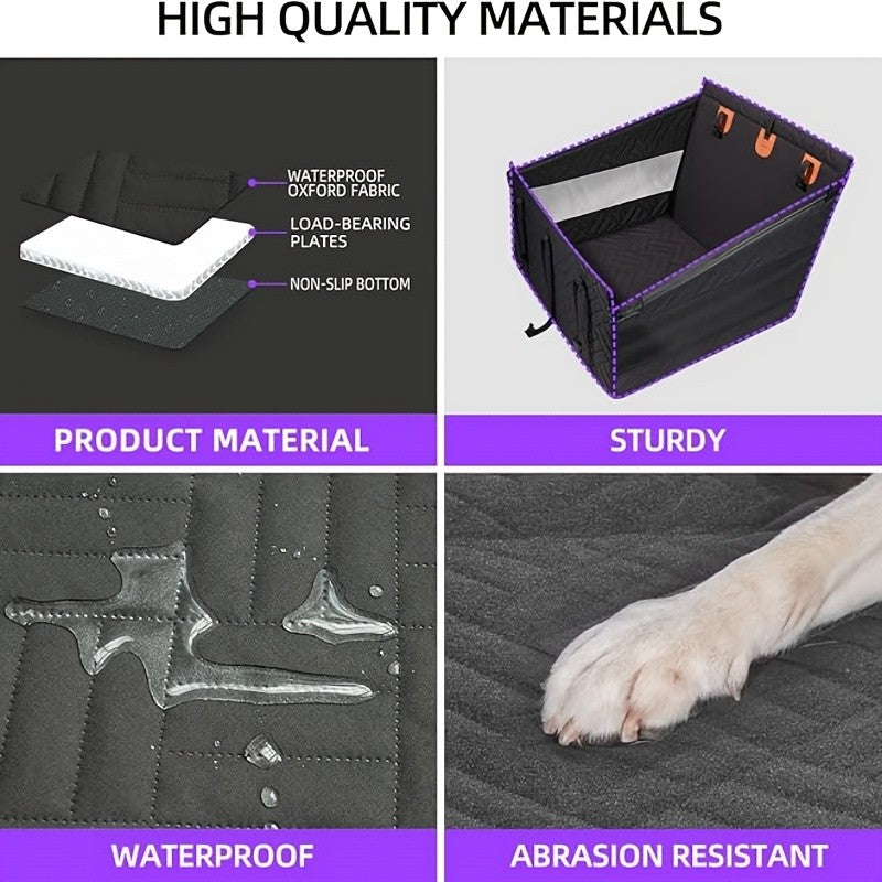Dog Car Travel Bed for Back Seats, Non-Slip Rear Seat Extender with 22in or 29in Options for Small to Large Dogs, Cars, SUVs and Trucks