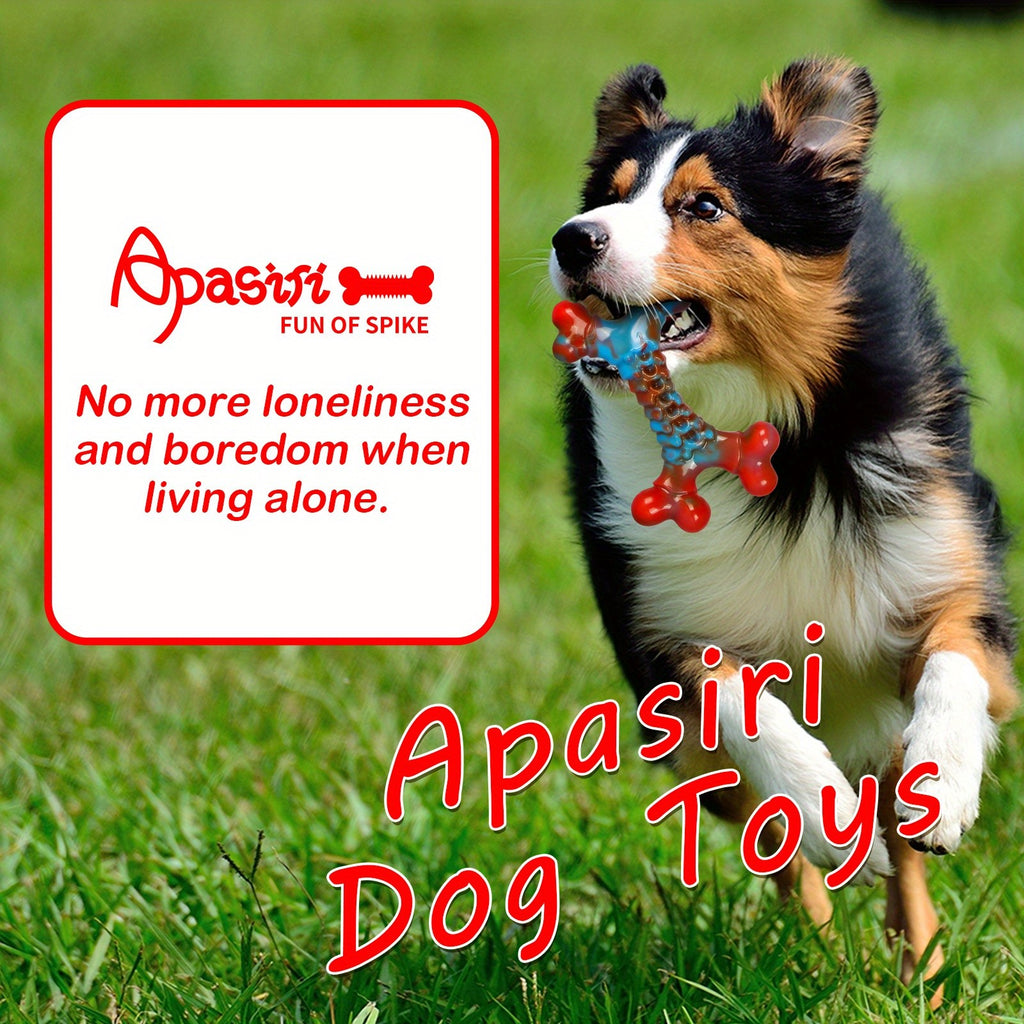 Dog Chew Toys for Large Dogs, Red Nylon Toys for Supervised Chewing and Everyday Play, Available in 1, 2 or 4 Piece Pack Options