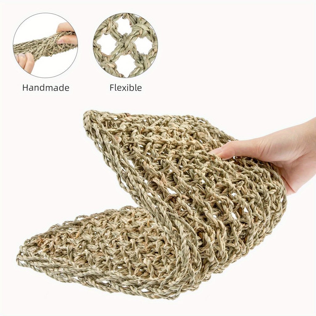 Reptile Hammock for Bearded Dragons & Lizards, Large Hanging Lizard Lounger for Terrarium Resting Areas and Habitat Accessories, 1pc