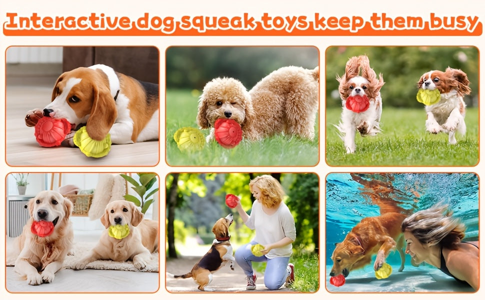 Dinosaur Dog Chew Toy with Ankylosaurus Ball Option, Interactive Pet Play Toy in Blue, Green or Two-Color Styles for Supervised Chewing and Fetch