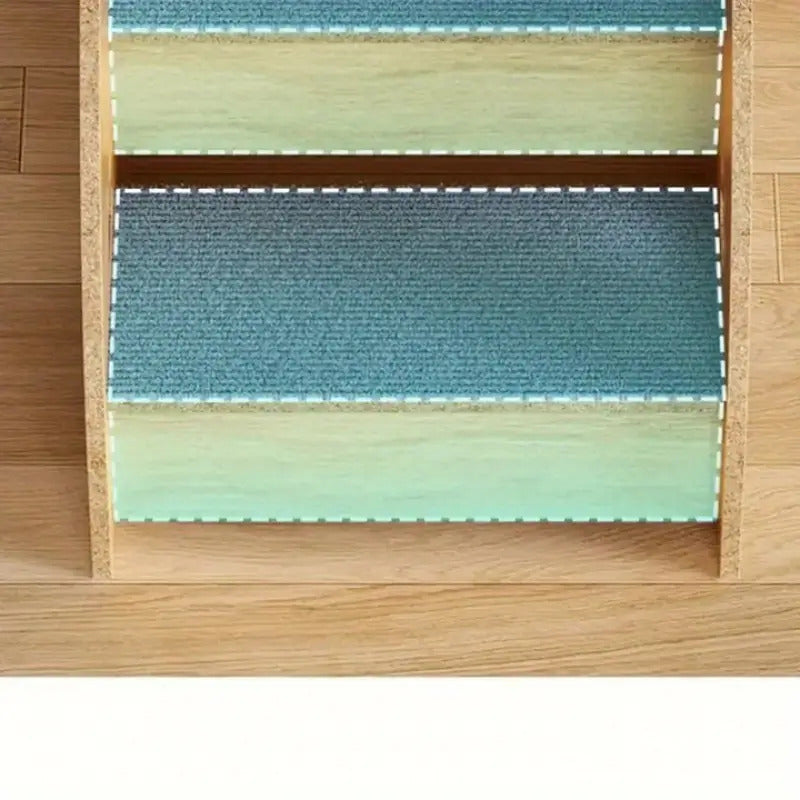 Wooden Pet Stairs with Paw Cutouts, 3-Tier Non-Slip Dog and Cat Steps for Suitable Bed and Sofa Heights, Indoor Furniture Access Ladder for Home Use