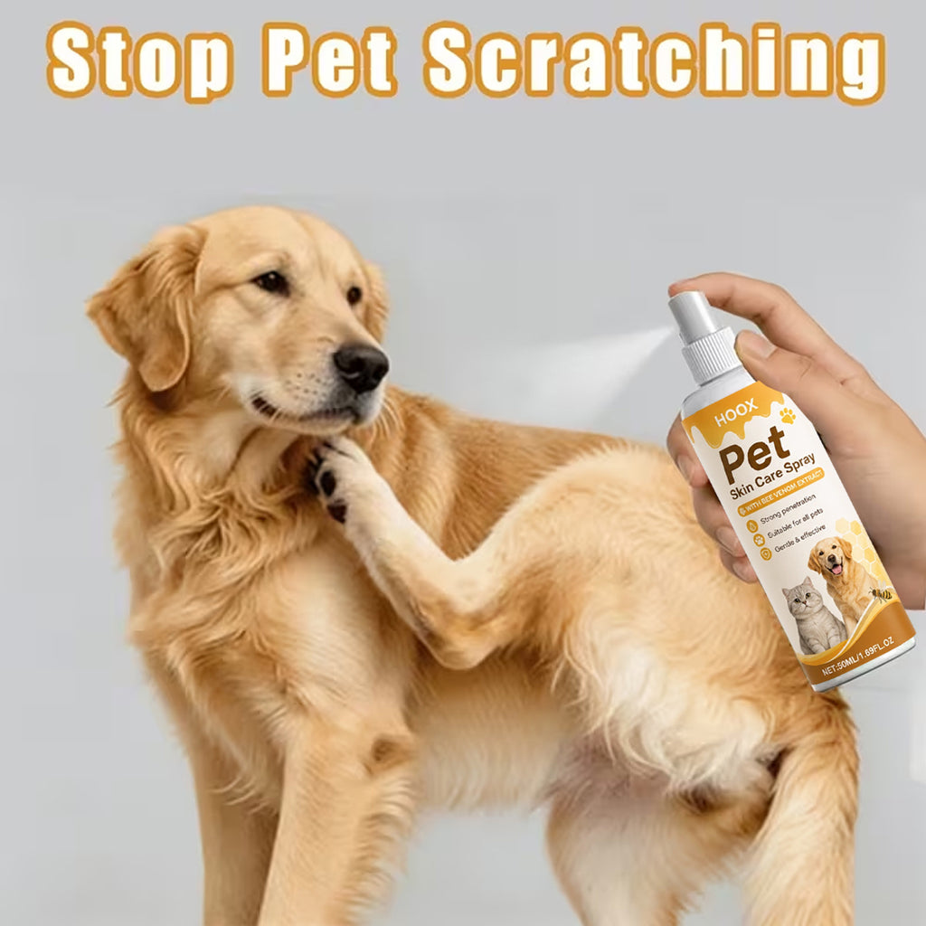 Skin and Coat Care Spray for Pets with Coconut, Tea Tree and Lavender Extracts, 1-Piece Grooming Product for Pet Care Routines