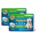 Puppy Housebreaking Pads with Odor Control, Disposable Absorbent Dog Pee Pads in 240 Count 22 x 22 Inch or 100 Count 30 x 36 Inch Options