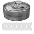 Dog Water Fountain with Splatter Guard, 5L or 8L Automatic Pet Drinking Dispenser for Multi-Pet Homes with Filter Bundle Options