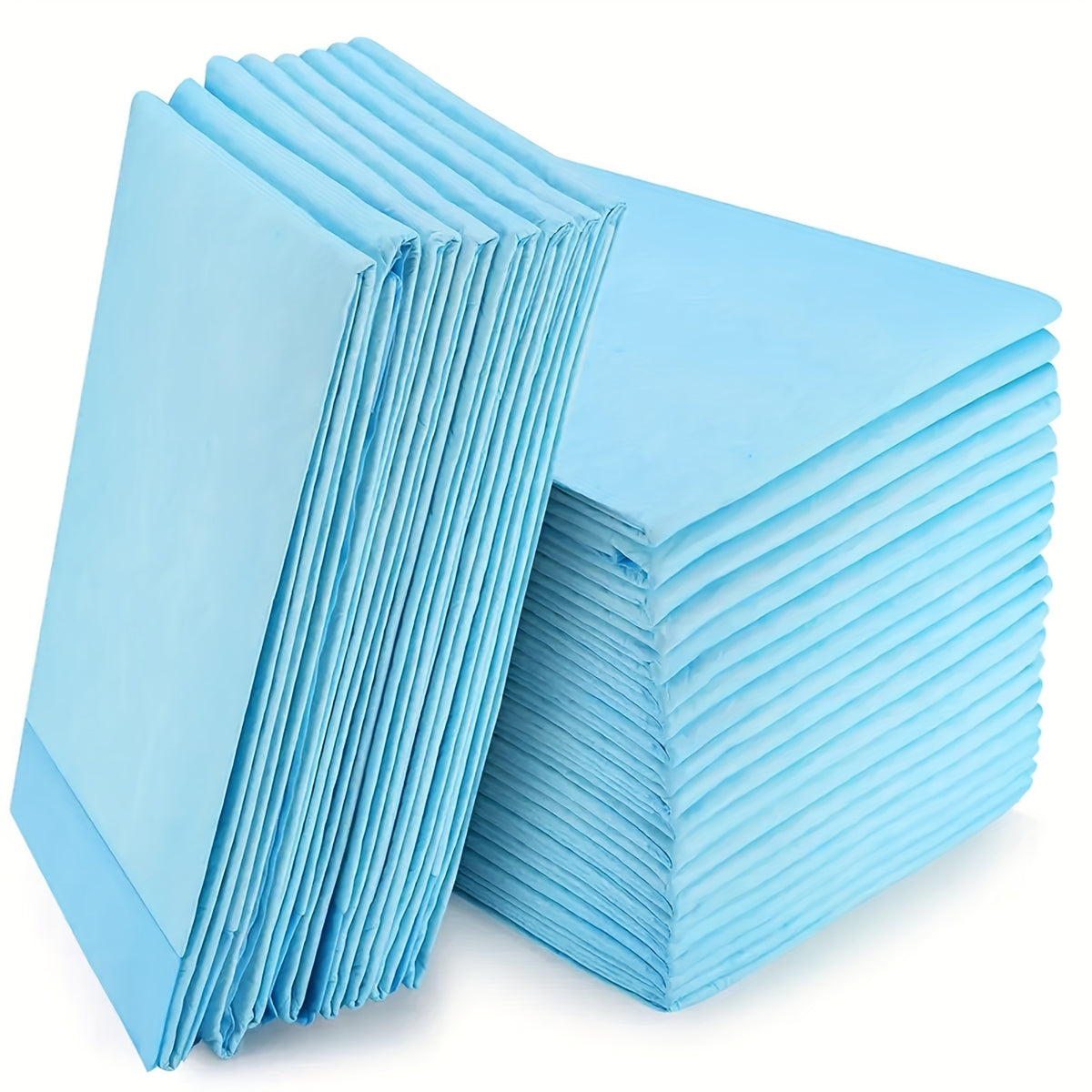 Puppy Training Pads for Home and Camping, 50, 100 or 200 Count Absorbent Quick-Drying Dog Pee Pads with Leak Protection for Indoor Potty Routines