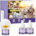 Pet Calming Diffuser Set for Indoor Pet Care, 2-in-1 or 3-in-1 Fragrance Options for Daily Routines and Multi-Pet Households