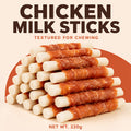 Dog Treat Skewers with Chicken, Beef and Duck Flavor Options, Kabob Snacks, Chicken Milk Sticks and Assorted Packs for Supervised Treat Time