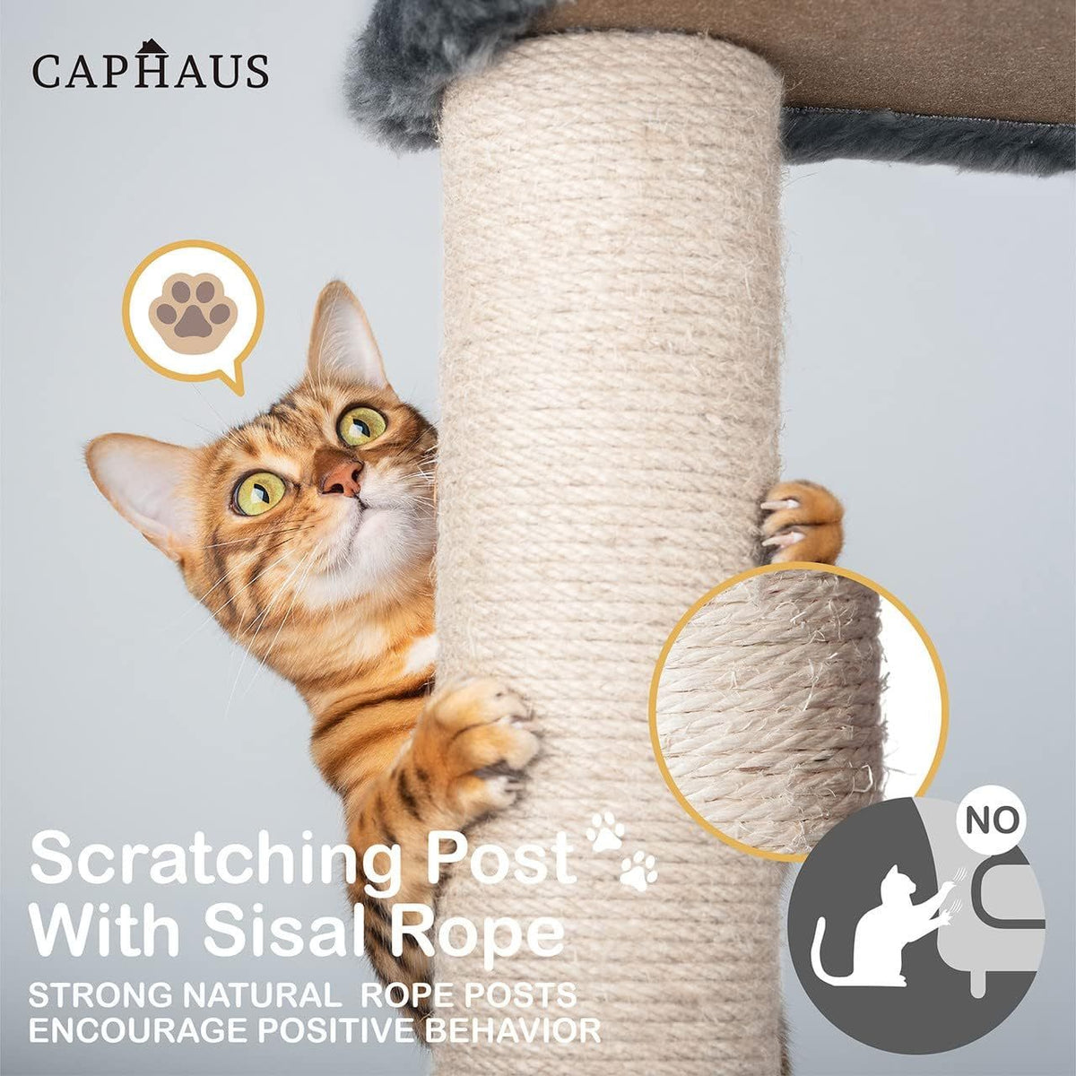 Tall Cat Tree 70 Inch for Indoor Cats, Multi-Level Climbing Tower with Top Perch, Hammock, Cave Condo and Scratching Posts in Three Colors