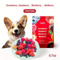Freeze Dried Dog Treats with Fruit and Vegetable Options, Six Selectable Snack Styles for Supervised Training Rewards and Dog Food Toppers