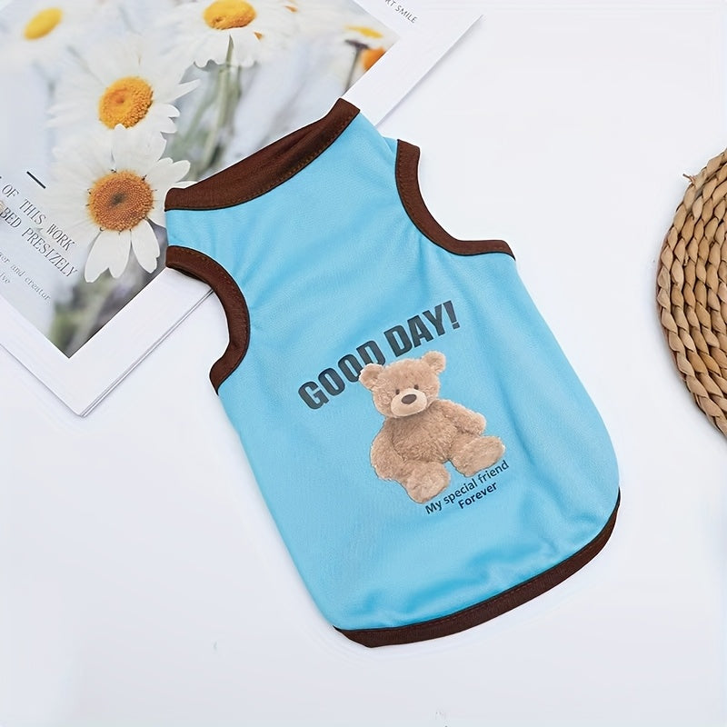 Dog Summer Vests 6 Pack, Breathable Lightweight Pet Clothes for Dogs and Cats, Everyday Warm-Weather Outfits in Sizes XS to XXL
