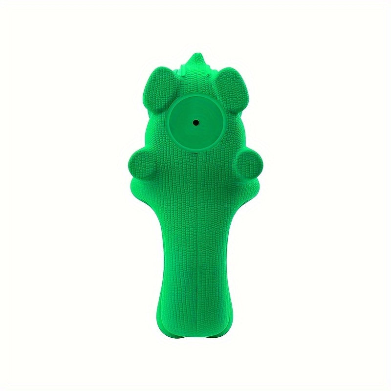 Large Dog Chew Toy in Green for Medium and Large Dogs, Pet Chewing Accessory for Supervised Playtime, Everyday Toy Rotation and Dog Lover Gifts