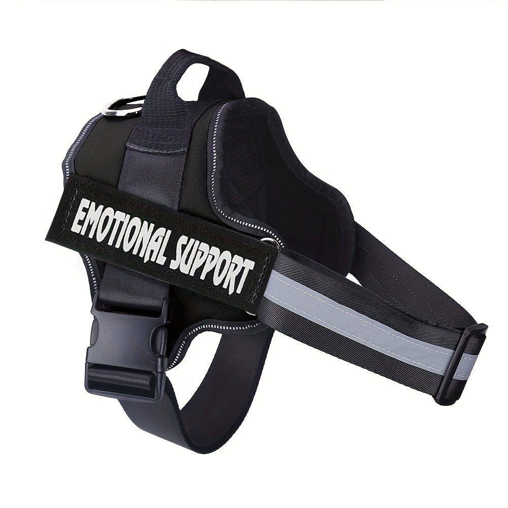 No-Pull Dog Walking Harness, Reflective Adjustable Everyday Training Gear for Small, Medium and Large Dogs in 11 Colors, XS to XXL