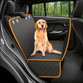 Water-Resistant Dog Car Seat Cover, 600D Oxford Rear Seat Protector, Pet Hammock and Cargo Liner with 4 Headrest Anchors and 2 Seat Anchors