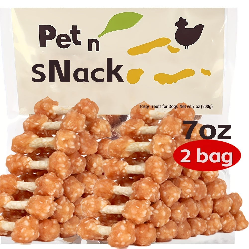 Duck Dumbbell Dog Treats, Two-Pack Training Reward Snacks for Supervised Practice, Everyday Treat Time and Dog Owner Gift Baskets