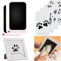 Non-Contact Paw Print Kit for Dogs and Cats, 4-Piece Pet Impression Keepsake Set with Two Boxes for Memory Crafts and Pet Lover Gifts
