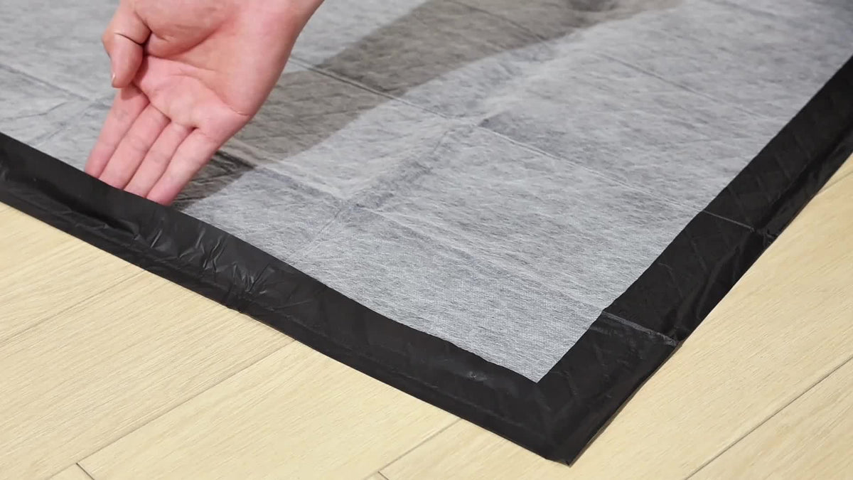 Charcoal Puppy Pads for Odor Control, Extra Large 28 x 34 Inch Disposable Dog Pee Pads with Leak-Proof Design for Indoor Potty Training
