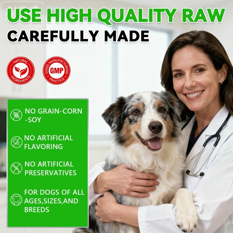 Dog Calming Chewable Tablets, Chicken-Flavored Pet Supplement in 160-Count Jar or 320-Count Two-Jar Pack for Owner-Managed Wellness Routines