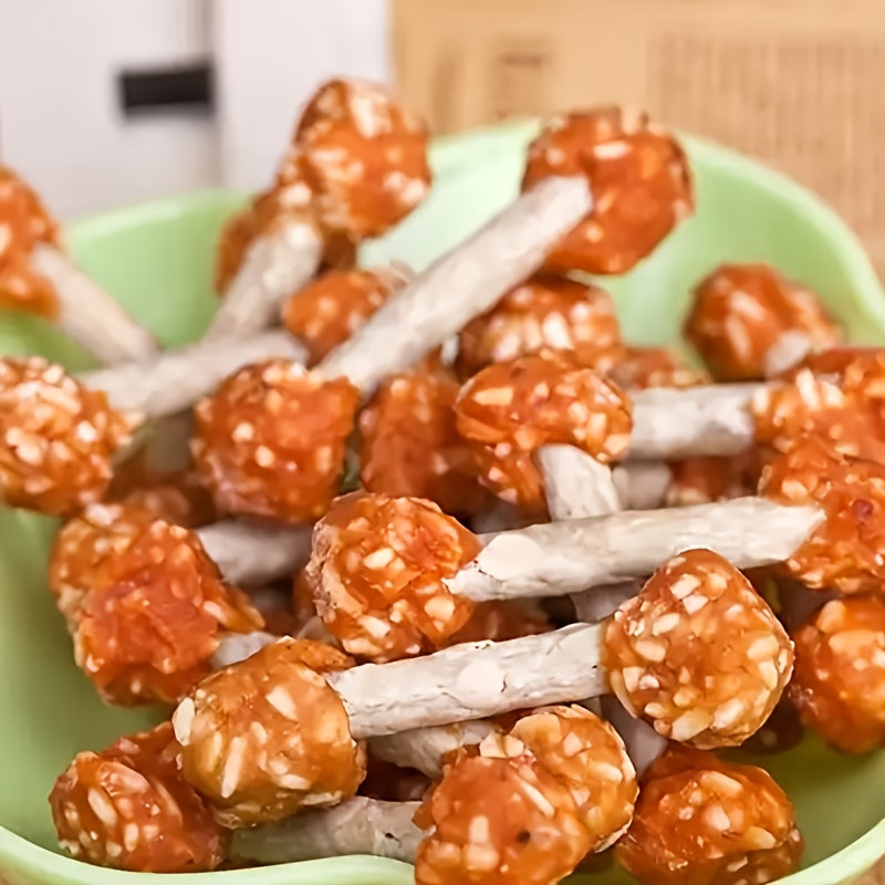 Duck Dumbbell Dog Treats, Two-Pack Training Reward Snacks for Supervised Practice, Everyday Treat Time and Dog Owner Gift Baskets