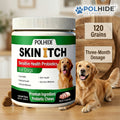 Dog Probiotic Chews in Pork Flavor, 120 Count Soft Chew Supplement for Canine Care Routines, Labeled 90-Day Supply for Dog Owners