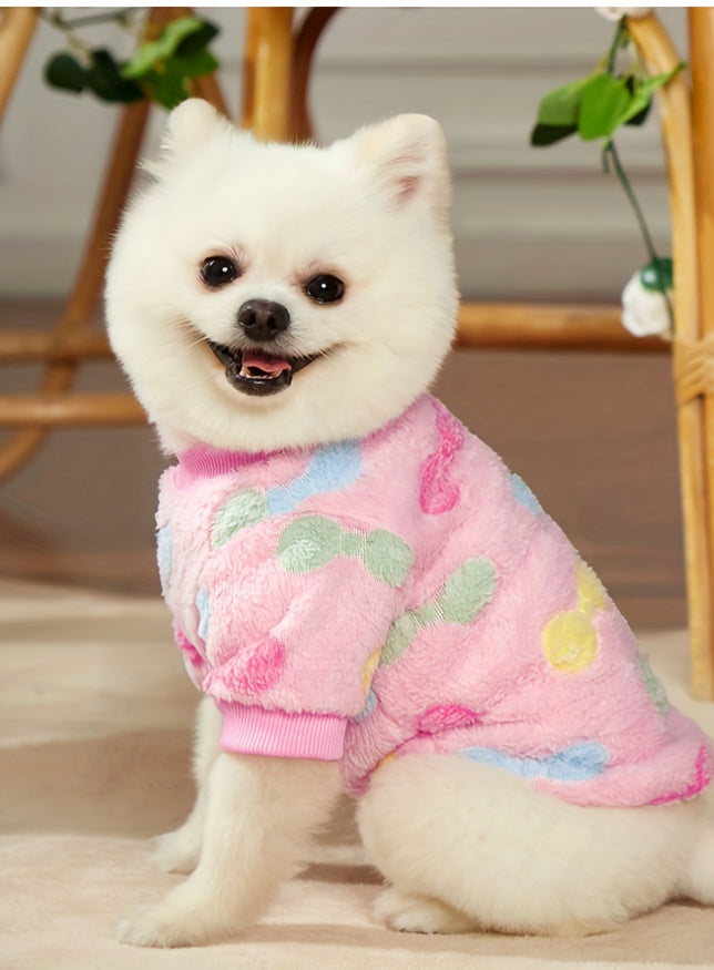 Winter Dog Clothes for Small and Medium Dogs, Soft Puppy Sweater Outfit in XS-XXL for Cool Weather Walks, Seasonal Wear and Pet Photos