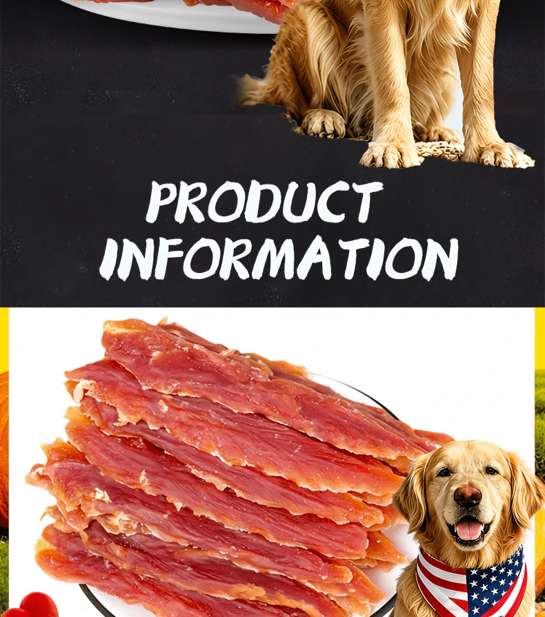 Duck Jerky Dog Treats Twin Packs, 80g Duck Strips or 106g Chicken and Duck Jerky Options for Supervised Training Rewards and Everyday Snack Breaks
