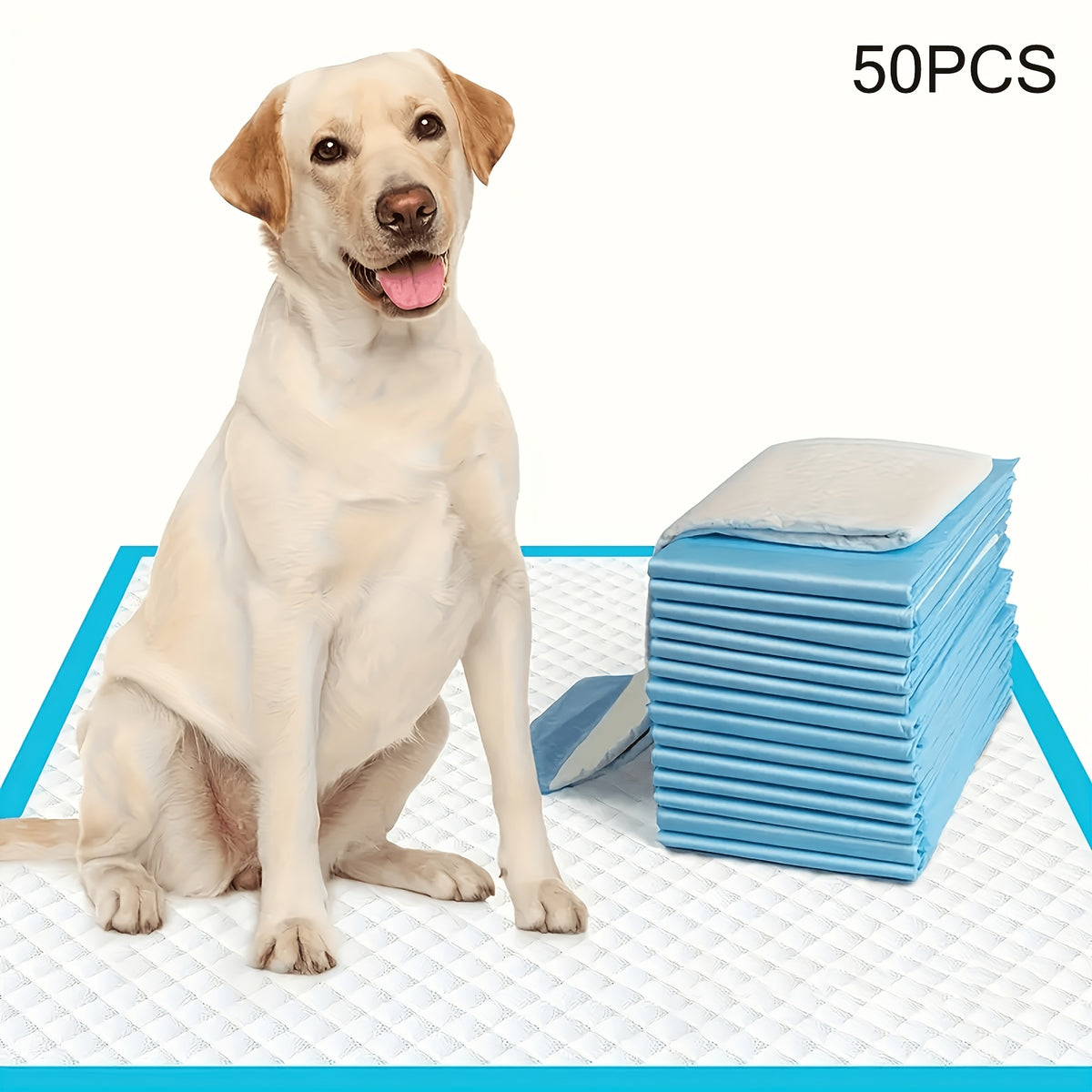 Puppy Pee Pads 23.6 x 23.6 Inch, Bulk Absorbent Dog Potty Training Pads in 200, 300 or 400 Count Packs for Indoor Housebreaking Routines
