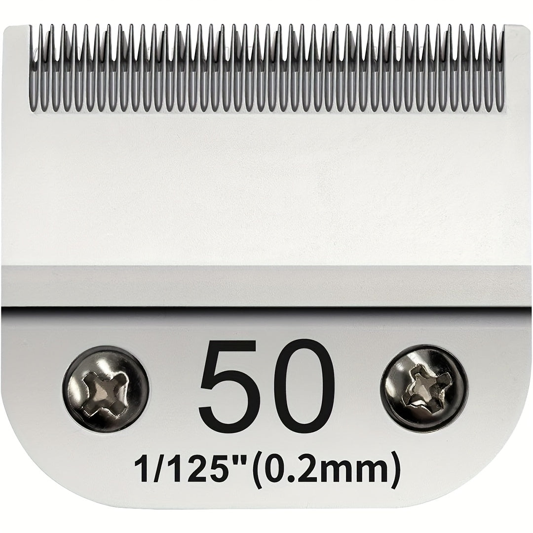 Ceramic Dog Clipper Replacement Blades, Detachable Grooming Blade Singles and Sets for Compatible Andis, Oster A5 and Wahl KM Series Clippers