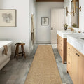 Sisal Cat Scratching Mat for Indoor Cats, Horizontal Floor Scratcher Rug with Non-Slip Low-Profile Design for Couch and Carpet Areas