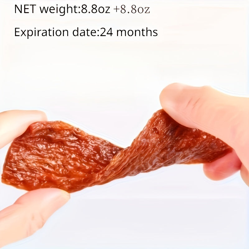 Beef Tendon Dog Treats, 150g / 5.29oz Chew Strip Option with Beef Cube and Egg Yolk Beef Selections for Training Rewards and Supervised Snack Time