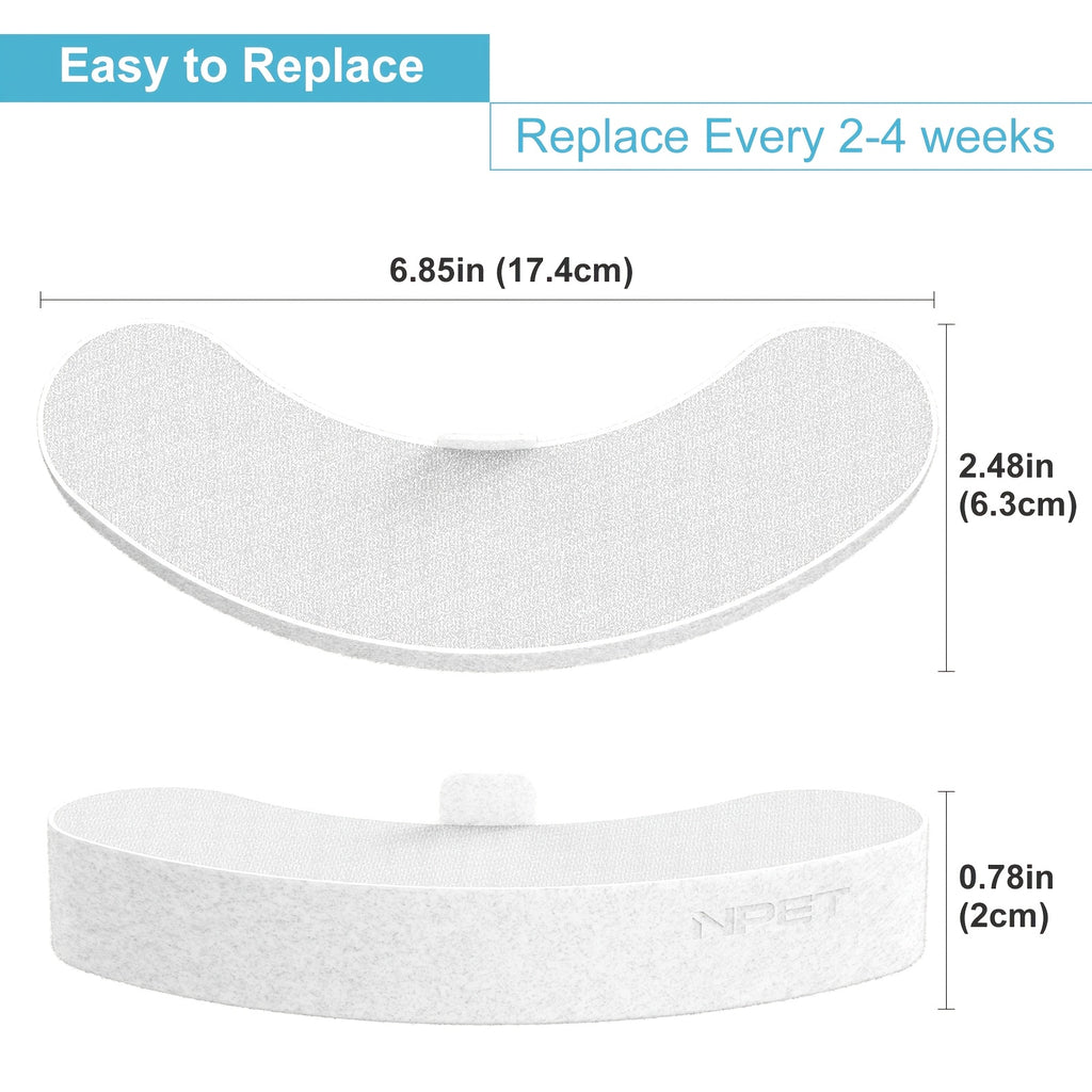Dog Fountain Filter Refills for NPET DF10 and DF30, Replacement Water Fountain Filters in 12, 20 or 24 Packs for Everyday Pet Drinking Station Care