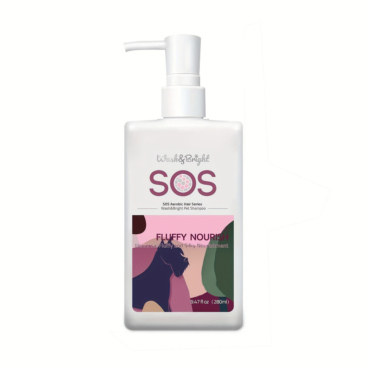 Dog Whitening Shampoo for White Coats, Natural Fragrance & Fluffy Coat Options for At-Home Bath Time and Pet Grooming Care | Goodie Pet