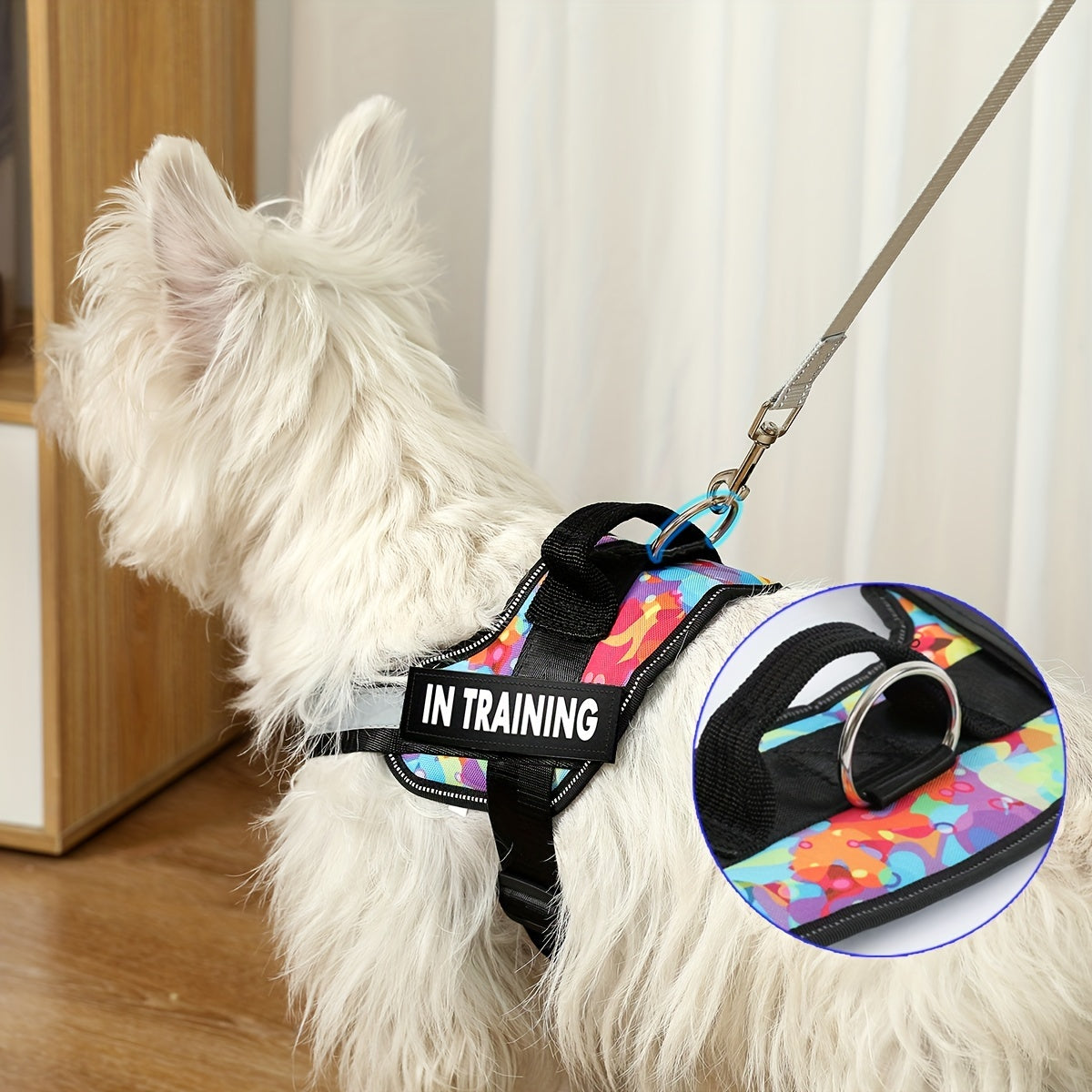 No-Pull Dog Walking Harness, Reflective Adjustable Everyday Training Gear for Small, Medium and Large Dogs in 11 Colors, XS to XXL