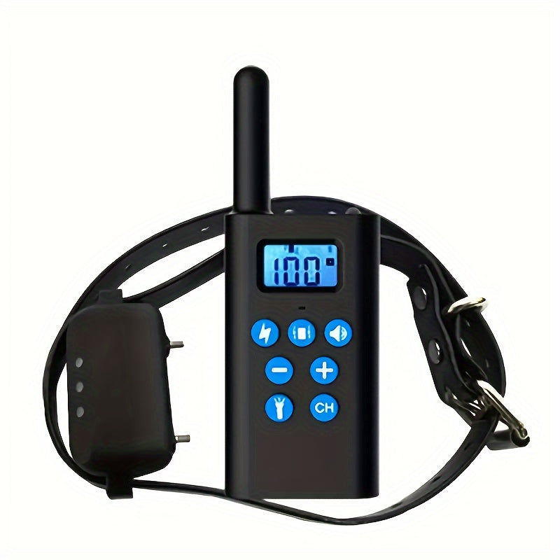 2600ft Dog Training Collar with Remote Control, Remote-Operated Pet Training Accessory for Supervised Dog Training Sessions, 1for1 Option