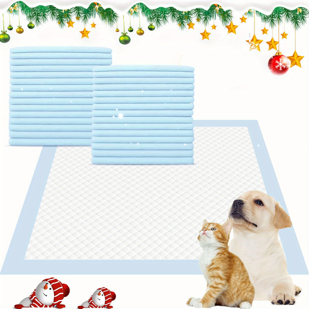 Pink Puppy Pee Pads 100 Count, 23.2 x 23.2 Inch Six-Layer Absorbent Pet Potty Training Mats for Indoor Housebreaking, Kennels and Everyday Home Care