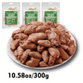 Freeze-Dried Chicken Hearts 300g for Cats and Dogs, Single-Ingredient Grain-Free Meat Treats for Training Rewards, Food Toppers and Snack Time