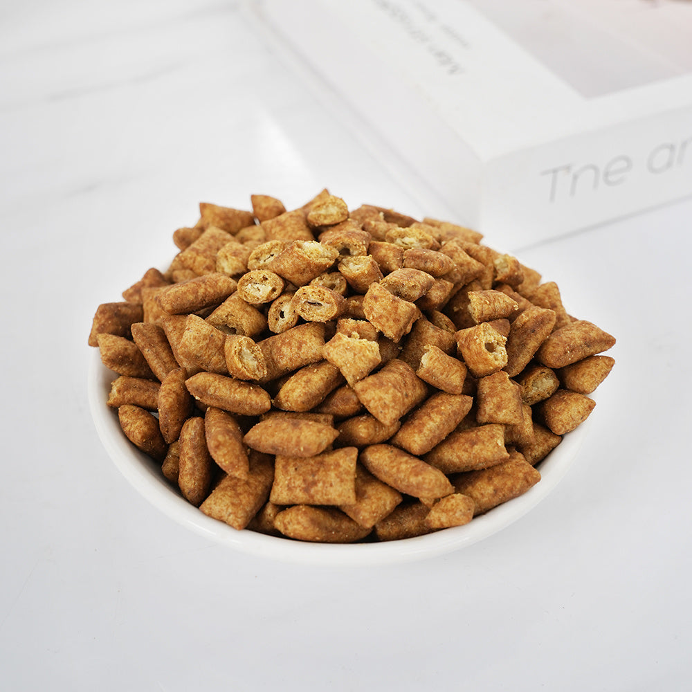 Crunchy Cat Treats with Soft Centers and Added Fish Oil, Three-Flavor Cat Biscuit Snack Pack, 60g x 3 Bags for Everyday Rewards and Treat Time