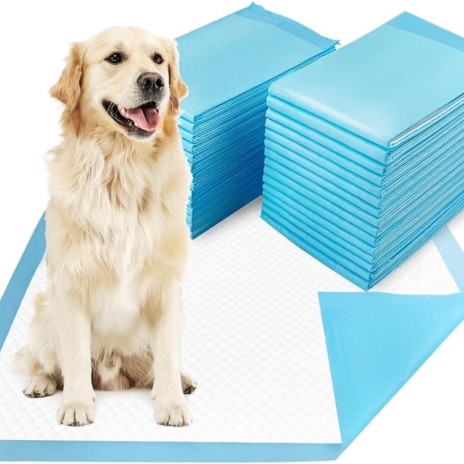 Dog Pee Pads for Large Breeds and Senior Dogs, Absorbent Leak-Resistant Puppy Potty Training Pads in Multiple Sizes, 39 to 119 Count Options