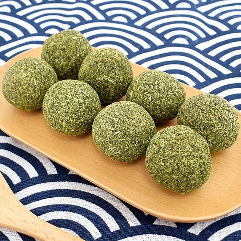 Catnip Silvervine Balls 6 Pack, Cat Herb Toy Balls for Supervised Indoor Play, Everyday Toy Rotation and Cat Lover Holiday Gift Baskets