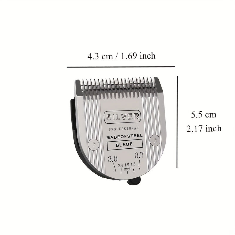 5-in-1 Dog Clipper Replacement Blades Compatible with Bravura, Chromado, Creativa and Figura Clippers, 1 or 3 Piece Grooming Blade Options