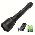 UV Flashlight for Pet Urine Detection, C8 365nm Blacklight with Black Filter Lens, USB Rechargeable Inspection Light for Minerals and Rockhounding