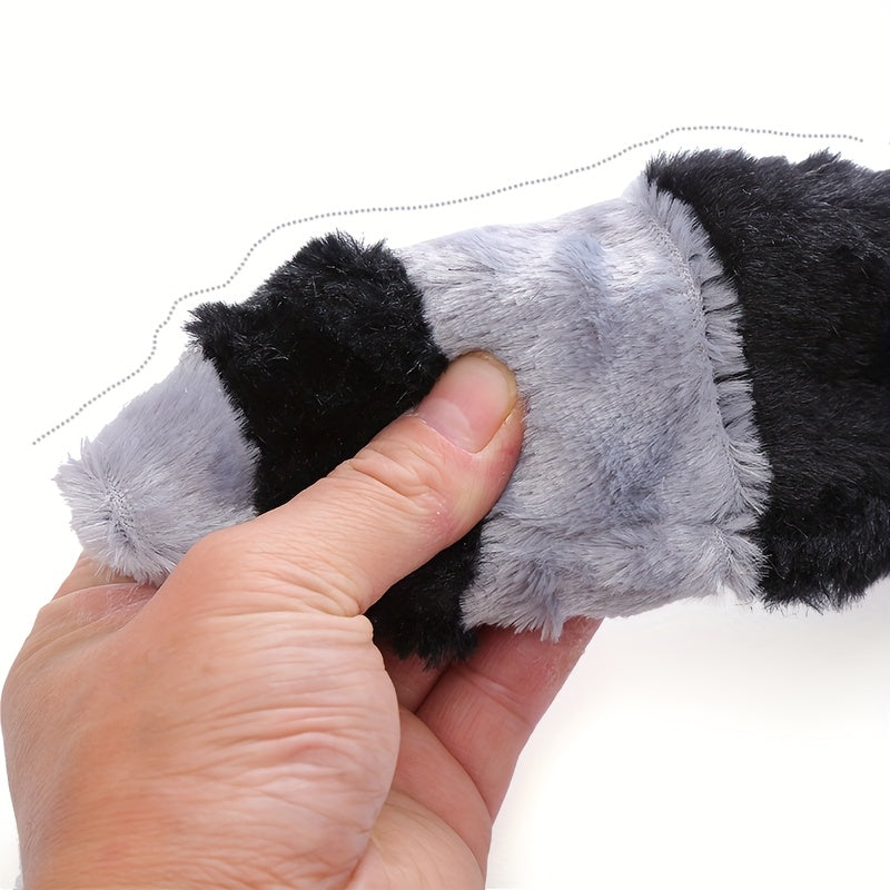 Squeaky Dog Toys 9 Pack, Stuffless Plush Set with Crinkle Sounds for Supervised Interactive Puppy Play, Toy Rotation and Dog Birthday Gifts
