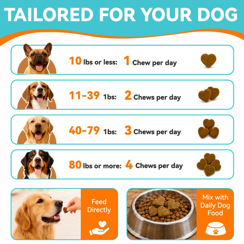 Dog Skin Supplement Chews with Omega 3, Chicken Flavor Skin and Coat Support with Turmeric, Astragalus and Colostrum, 1 Can for All Breeds